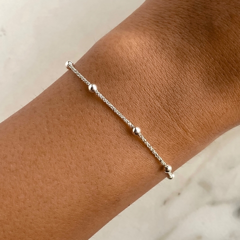 pulsera con bolitas (cod p143)