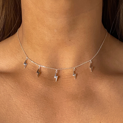 conjunto dijes rayo (cod c225)