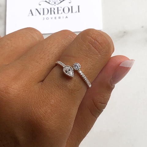 anillo con cubics (cod an185)