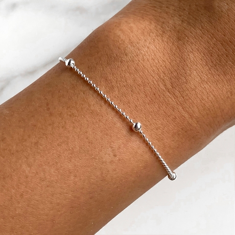 pulsera con bolitas (cod p114)