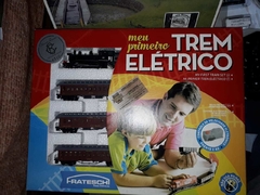 D1221 - Caixa Basica Trem Passageiro Antigo Central Brasil - Ref. 6510 Meu Primeiro Trem Eletrico Frateschi - Produto novo e lacrado na internet