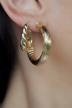 argola pequena croissant - comprar online