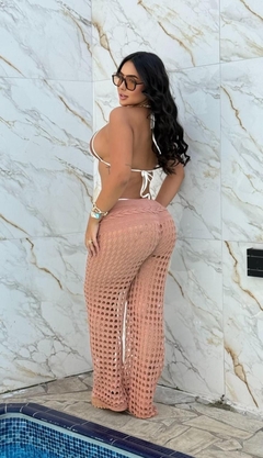 Calça Saída de Praia Tricô - comprar online