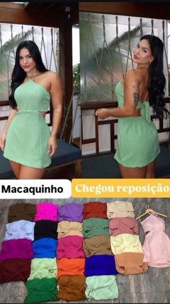 Macaquinho Alfaiataria - Mavi Moda Feminina