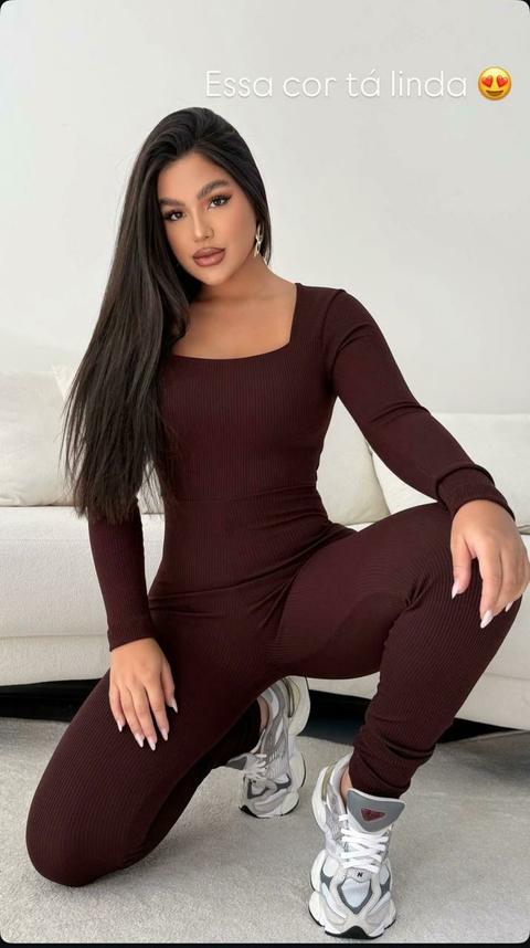 Macacão Canelado - comprar online