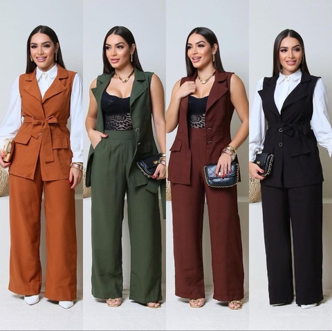 Conjunto Colete - comprar online