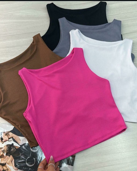 Croped Zara Canelado