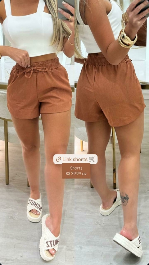 Shorts Linho - comprar online