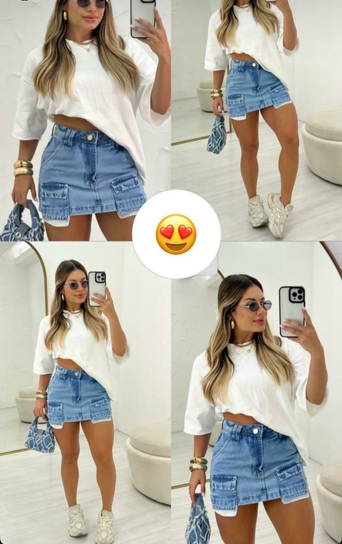 Saia Jeans - comprar online
