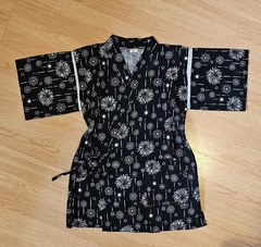Kimono infantil em algodão Japonês Céu de Hanabi - comprar online