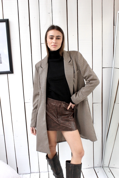 blazer largo Illusion