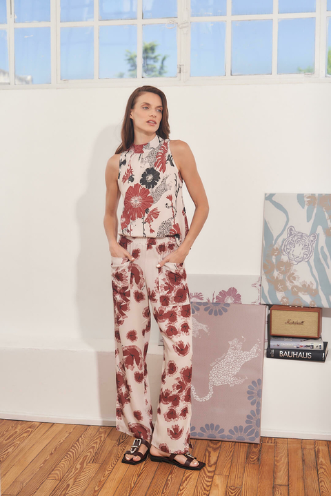 PALAZZO BELEN - FLOR BORDEAUX