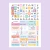 Plancha de Stickers talle M 2024 - comprar online