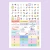 Plancha de Stickers talle M 2024