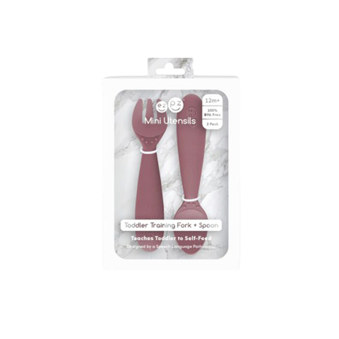 EZPZ MINI UTENSILS MAUVE PCMUM001