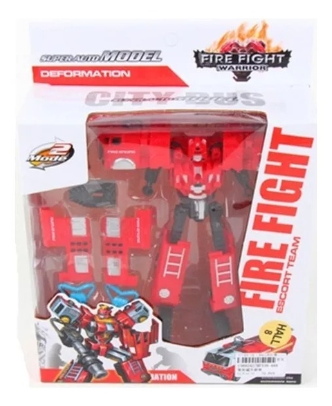 ROBOT TRANSFOMER BOMBERO 1589242 +36M