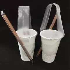 Manija para bebidas calientes. Precio x 10 unidades.