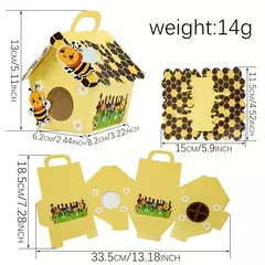 Caja "casa de abejita". Precio por unidad. - tienda online