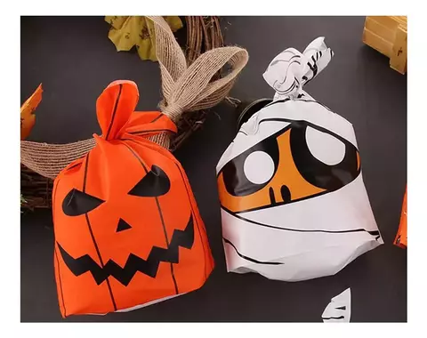 Bolsa cierre orejas "HALLOWEEN". Dos modelos. Pack por 10 unidades. - comprar online