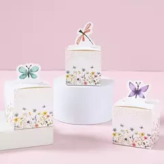 Caja mariposas y libélulas. Pack x 6 unidades