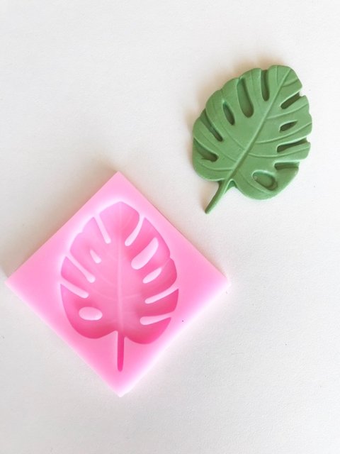 Molde de silicona hoja hawaiana