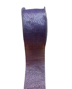 Imagem do Fita Metálica Irisada com efeitos de Purpurina Melaço - Metro