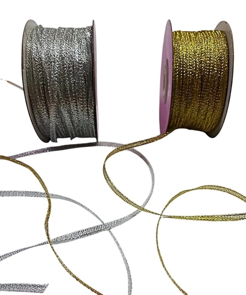 Fita Melaço Metálica de 3 mm - Rolo com 10 metros