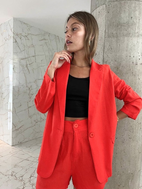BLAZER DAISY rojo