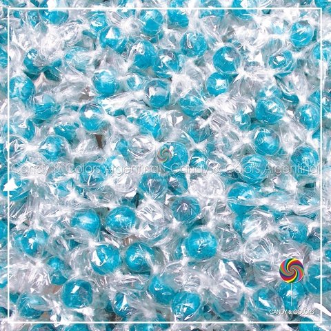 Caramelos bolita - Celeste - 250 grms o 500 grms