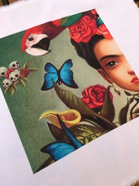 Genero Tropical Sublimado con patron a Color 10