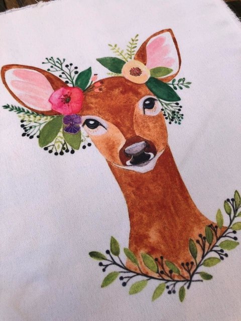 Genero Tropical Sublimado con patron a Color 11