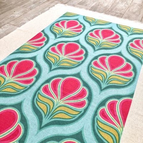 Alfombra Grande para Bordar | Diseño India