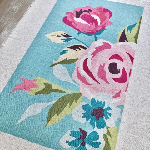 Alfombra Grande para Bordar | Diseño Silvestre Acqua