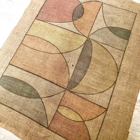 Kit de Bordado Marroquí diseño "Rayas" - para bordar con My Punch Needle #4 (copia) on internet