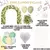 Combo Globos Kit Arco Boda Luces Casamiento Civil Deco Kit en internet