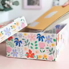 CAJA ORGANIZADORA CREMA - comprar online