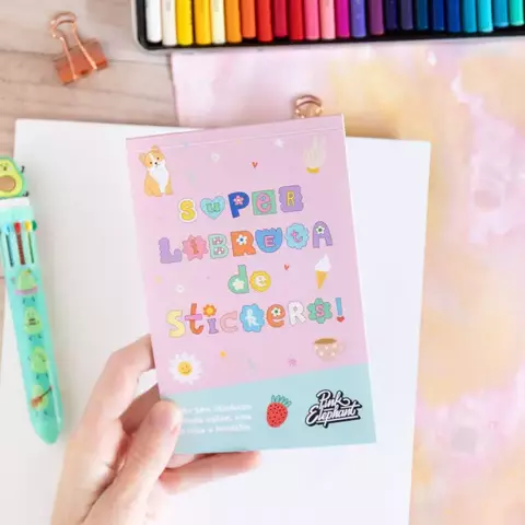 LIBRETA CON STICKERS