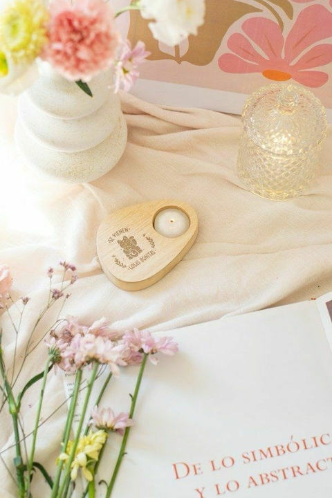 VELA ORGÁNICA COSAS BONITAS