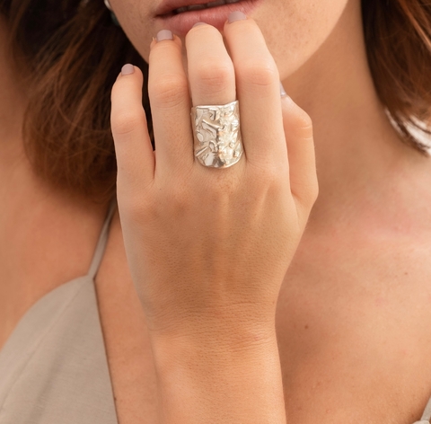 Anillo Picasso XL - Plata 925