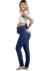 Calça Skinny Denin Gestante na internet