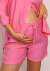 Shorts Gestante de Linho Emma Rosa - comprar online