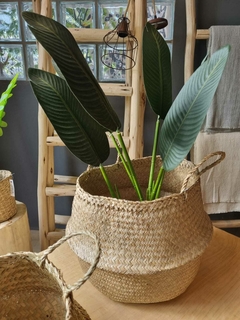 PLANTA ARTIFICAL BANANO 80CM - comprar online