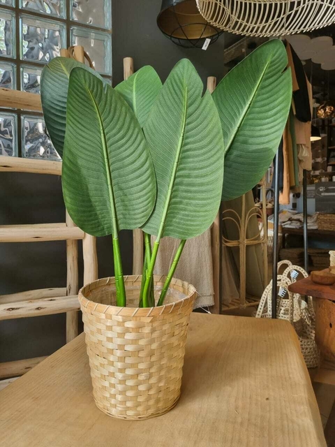 PLANTA ARTIFICAL BANANO 80CM