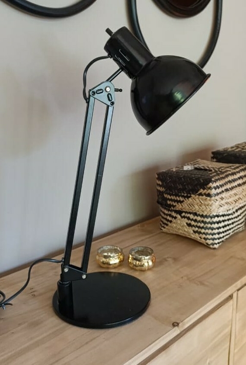LAMPARA DE ESCRITIO BRAZO Y CABEZAL MOVIL - comprar online