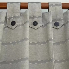 Juego de Cortinas de ambiente Rústicas Praga - comprar online