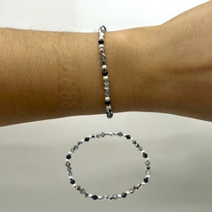 SWA-ELAS-PREMIUM Pulseras SWA Elastizadas Premium - Variedad de Colores Plata Italiana - comprar online