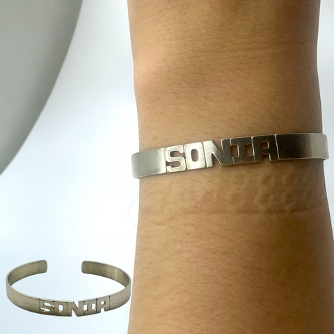 SIN-244 Pulsera Esclava "SONIA" - Últimas Unidades Plata 925