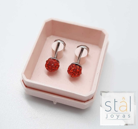 3322-69 ABRIDORES BOLA DE FUEGO 4MM ROJO