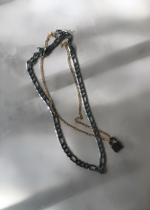 Set Lock lovers Silver Gold