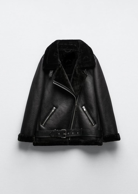Campera Biker Oversized